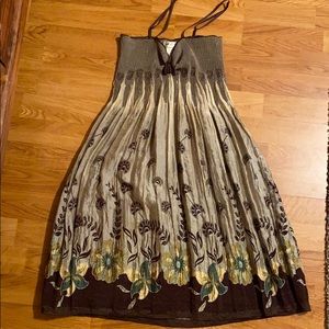 Spaghetti strap midi dress